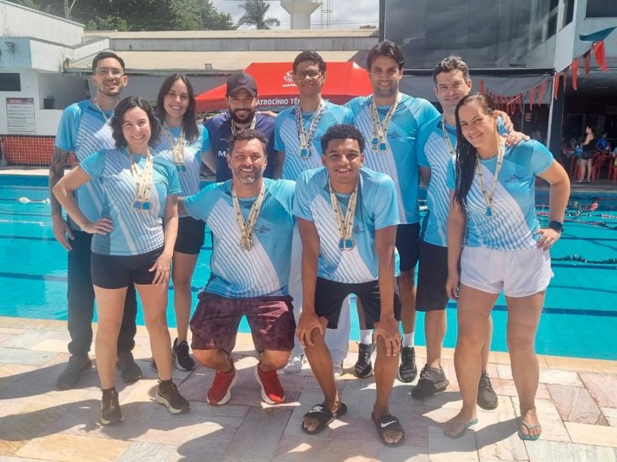 Atletas araxaenses conquistam 24 medalhas na Copa MG de Natação