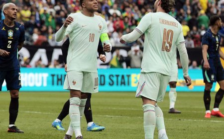 França assume liderança do ranking da Fifa; Brasil cai para 6ª posição