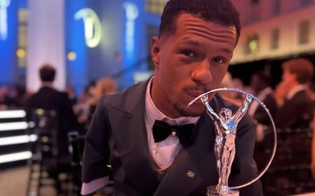 Gabriel Araújo conquista Laureus, maior premiação do esporte mundial