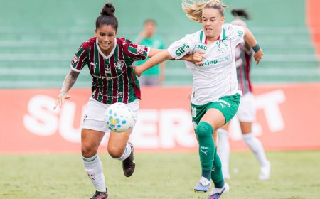 Brasileiro feminino: Palmeiras derrota Fluminense no Luso Brasileiro