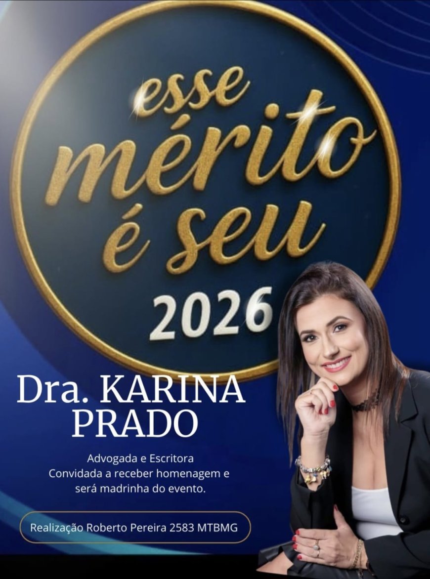Dra. Karina Prado é Destaque em Premiação em Divinópolis