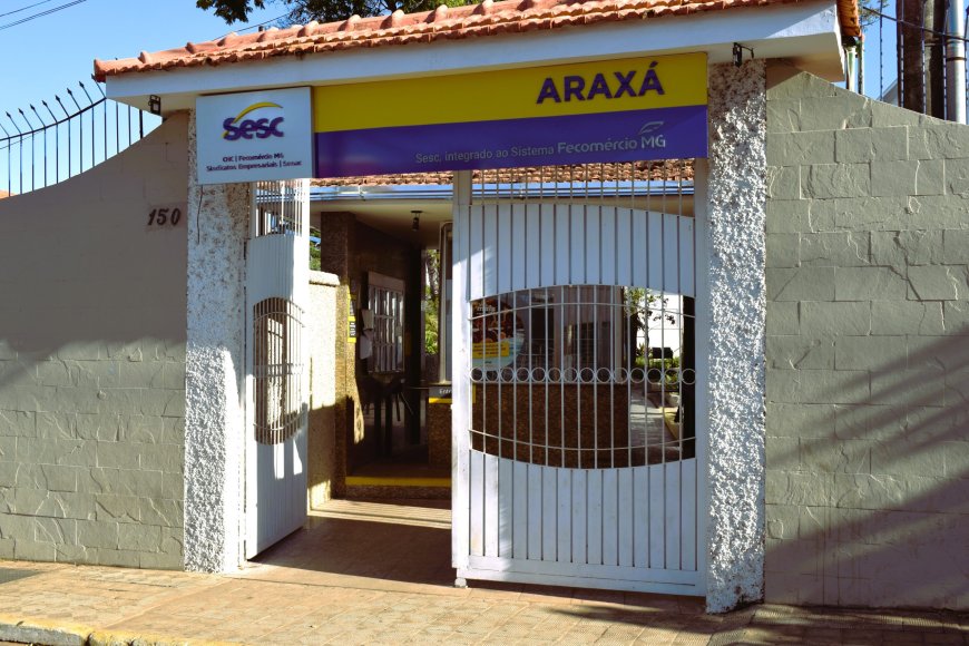 Colégio Sesc  Araxá ofertando ensino fundamental de qualidade
