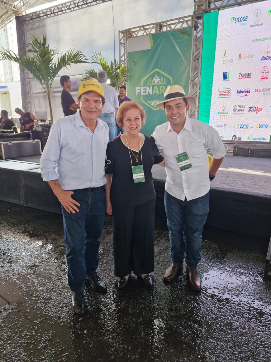 Deputado Bosco participa do lançamento da FENARAP e reforça apoio ao produtor rural em Araxá