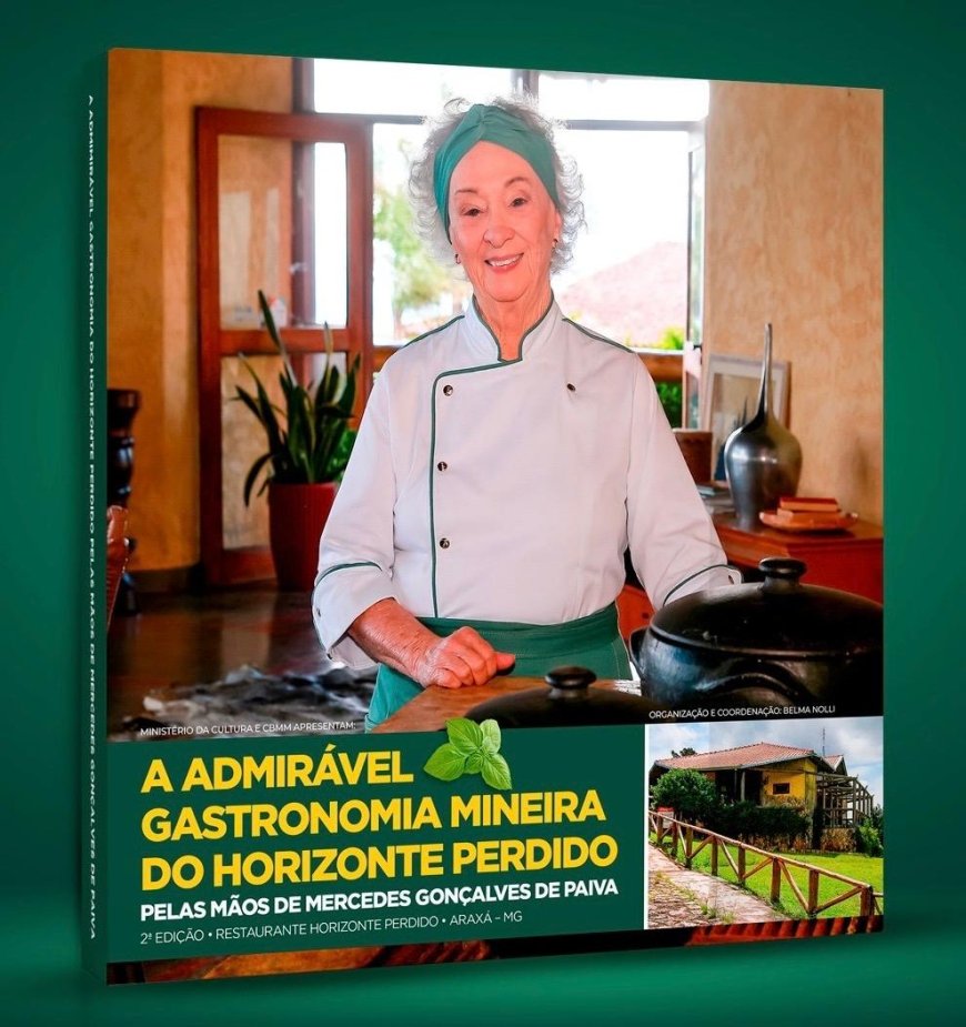 Livro Admirável Gastronomia de Dona Mercedes ganha nova edição