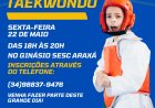 Festival de Taekwondo Sesc Araxá 2026