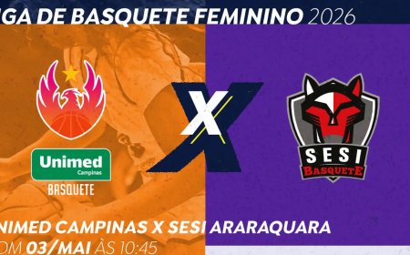 TV Brasil transmite Unimed Campinas e Sesi Araraquara neste domingo