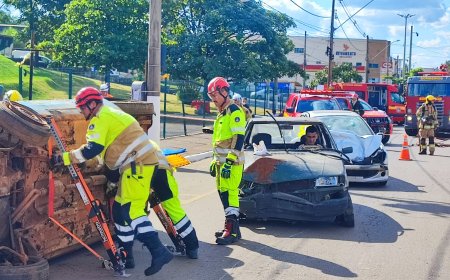 Maio Amarelo: simulado em Araxá foca na prevenção de acidentes no trânsito