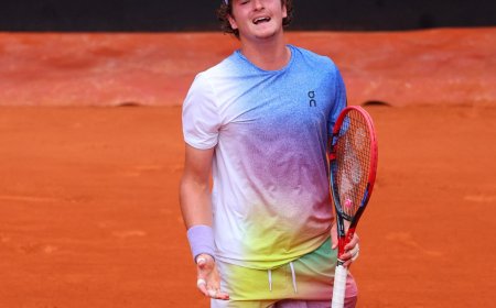 João Fonseca perde na estreia do Masters 1000 de Roma e é eliminado