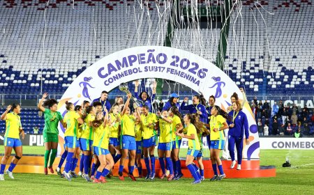 Brasil derrota Argentina e é campeão Sul-Americano Sub-17 feminino
