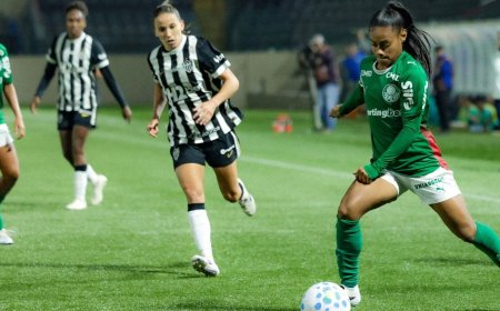 BR feminino: Palmeiras goleia Atlético-MG e assume vice-liderança