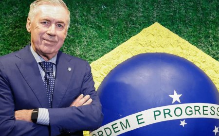 CBF anuncia ampliação de contrato com técnico Carlo Ancelotti