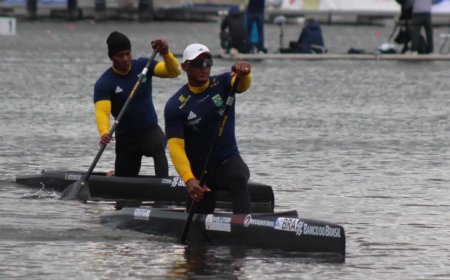 Brasil leva dois ouros na Copa do Mundo de canoagem e paracanoagem