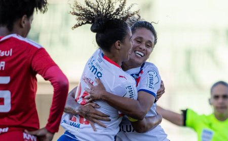 Bahia decide no 1º tempo e vence o Inter pelo Brasileirão Feminino