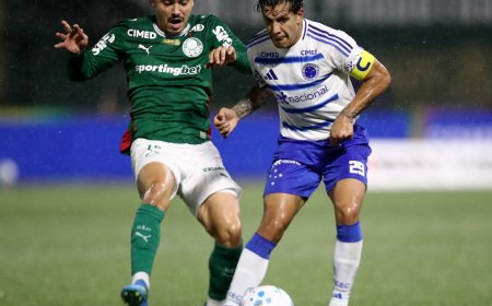 Brasileirão: Palmeiras tropeça e Flamengo pode encostar na liderança