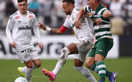 Coritiba ofusca festa para Neymar e derrota Santos pelo Brasileirão