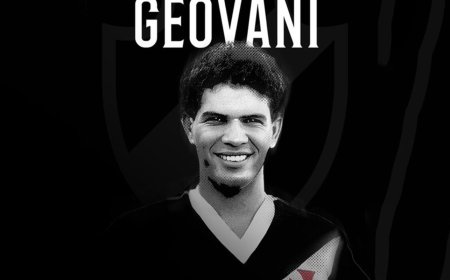 Morre Geovani Silva, ídolo do Vasco e ex-meia da seleção, aos 62 anos