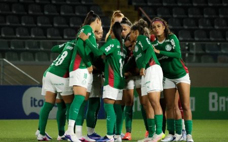 Palmeiras derrota Botafogo e se aproxima da liderança no BR Feminino