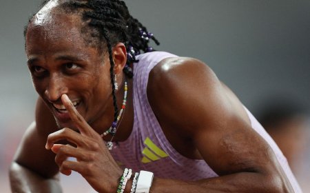 Alison dos Santos conquista ouro na etapa de Xiamen da Diamond League