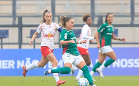 Palmeiras vence Bragantino e dorme na liderança do Brasileiro Feminino