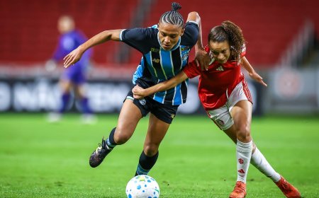 Nos pênaltis, Inter elimina Grêmio e segue na Copa do Brasil Feminina