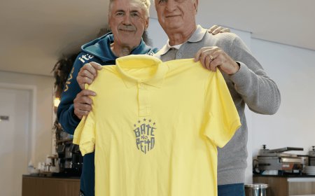 Pentacampeão com a seleção, Felipão é homenageado na Granja Comary