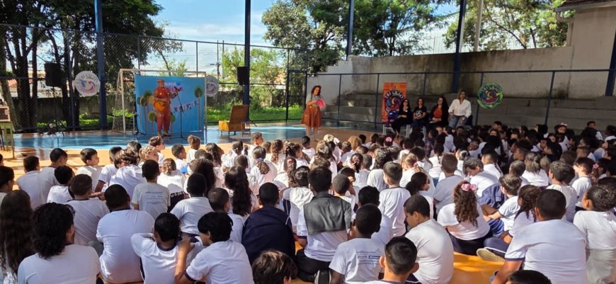 Com o apoio da CBMM Tri Ciclo leva teatro, dança e música a  2 mil crianças