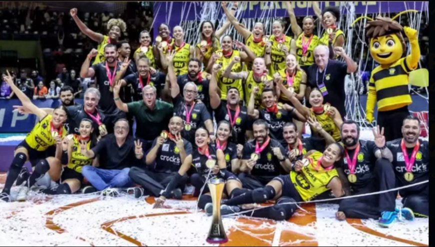 Praia Clube vence  Minas e é campeão da Superliga Feminina de Volei
