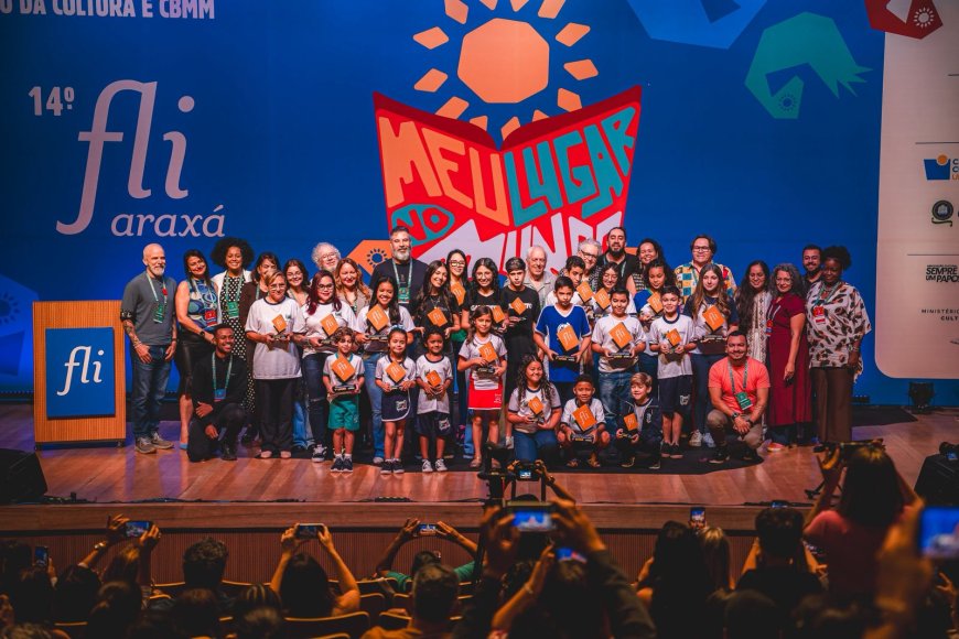 Alunos da rede municipal são destaques no concurso de redação e desenho do  Fliaraxá
