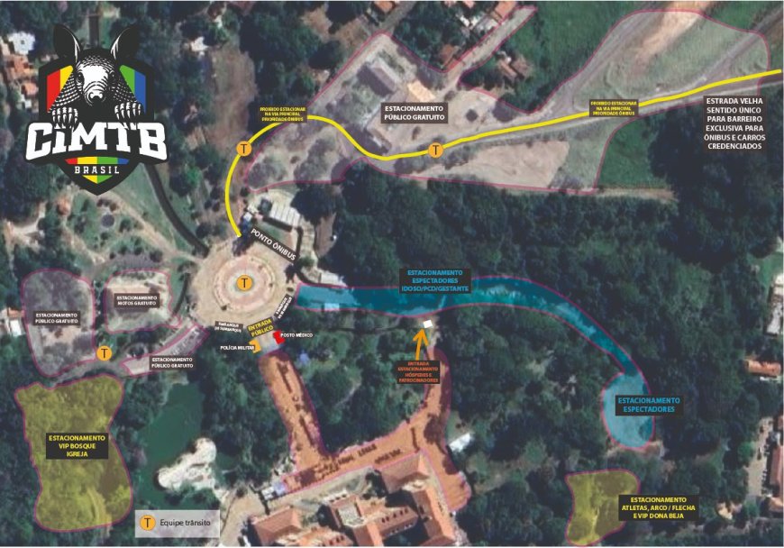 CIMTB Araxá 2026 terá estacionamento pago e gratuito