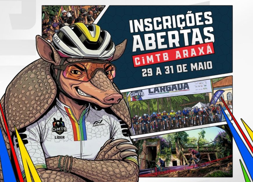 As inscrições para a etapa Araxá da Copa Internacional de MB 2026 vão até 31 de maio