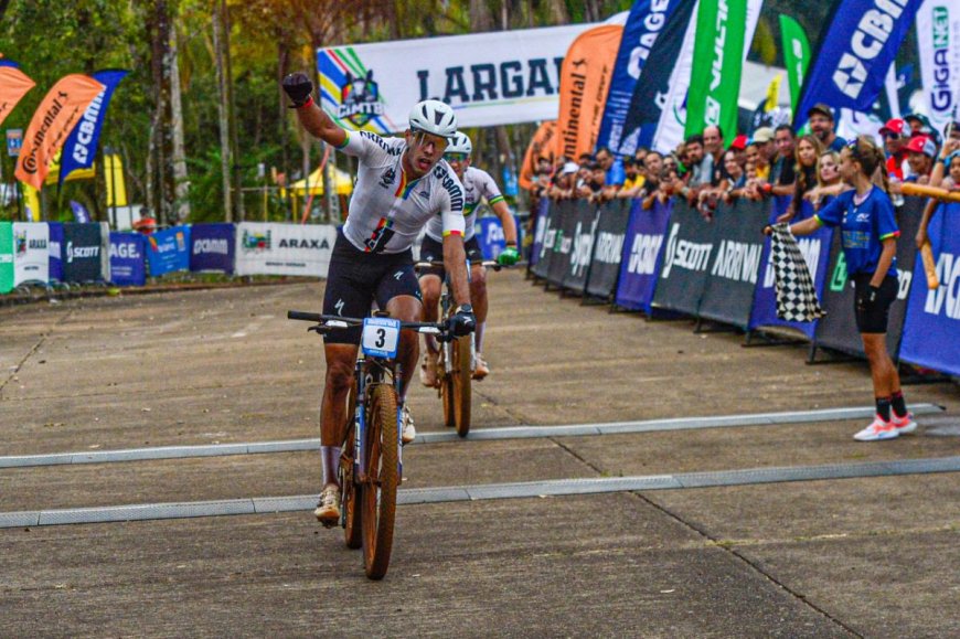 Karen Olimpio e Gustavo Xavier são os campeões do Short Track na CiMTB Araxá