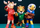 Mascotes do Mundial incluem a águia-careca, animal salvo de extinção