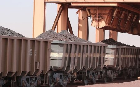 Exportações de minério de ferro de Minas recuam