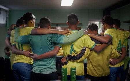 Também penta, seleção de futebol de cegos terá filme exibido nos EUA
