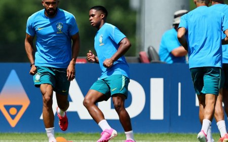 Sem Neymar, Brasil finaliza preparação para estreia na Copa no sábado