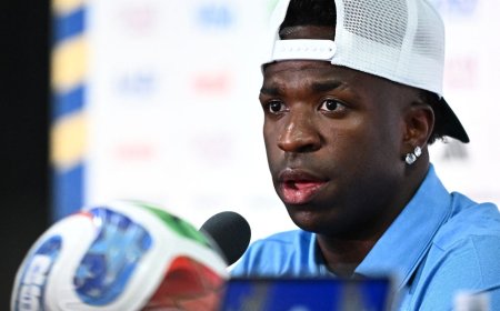 Mais experiente, Vini Jr. afirma que Brasil "chega para ser campeão"