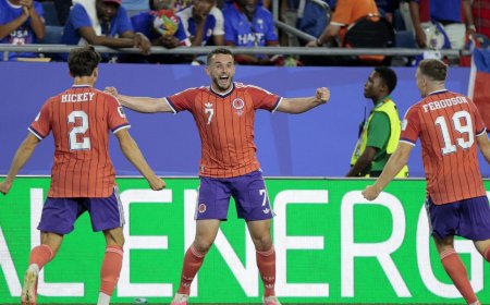 Escócia vence Haiti e vira líder do grupo do Brasil na Copa do Mundo