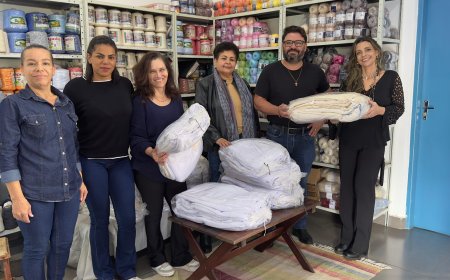 Projeto Teia Sustentável entrega cobertores de tecidos reaproveitados à Equoterapia Prosseguir