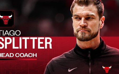 NBA: Tiago Splitter é anunciado como novo técnico do Chicago Bulls