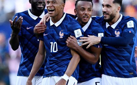 França vence Senegal por 3 a 1 na estreia do Grupo I da Copa do Mundo