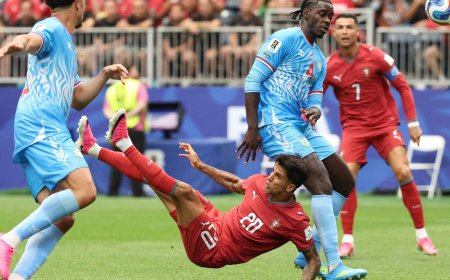 Portugal e RD Congo empatam; congoleses marcam primeiro gol em Copas