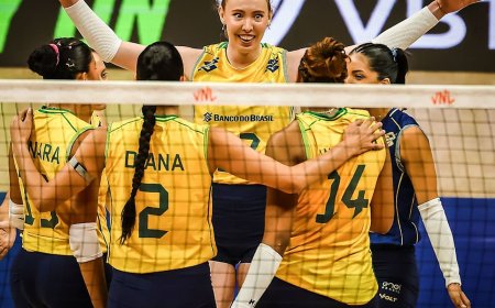 Brasil: invencibilidade e liderança na Liga Mundial de Vôlei