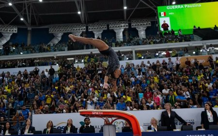 Brasil garante seleções da ginástica artística no Mundial da Holanda