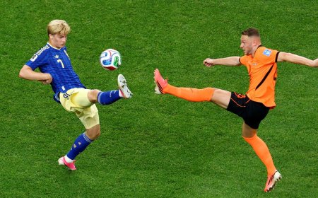 Holanda atropela Suécia por 5 a 1 e mostra força no grupo F