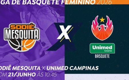 LBF: TV Brasil transmite Sodiê Mesquita x Unimed Campinas no domingo