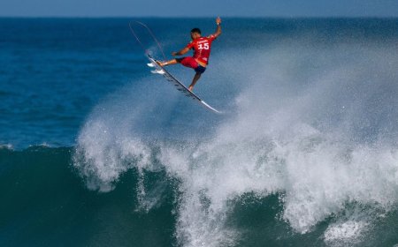 Com 4 surfistas, Brasil segue na briga pela etapa de Saquarema
