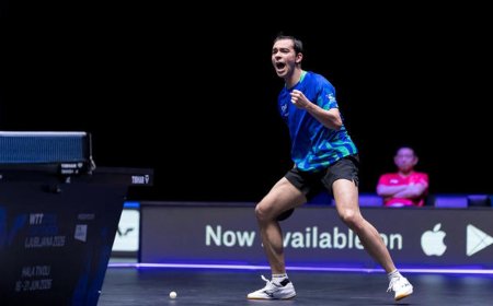 Hugo Calderano cai na final e perde chance do tri no WTT da Eslovênia