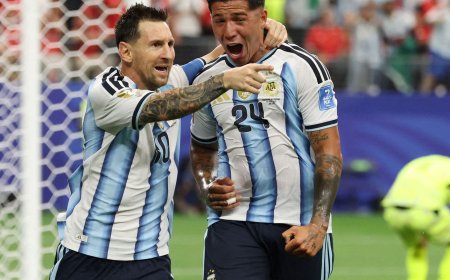Messi se isola na artilharia das Copas e Argentina vai ao mata-mata