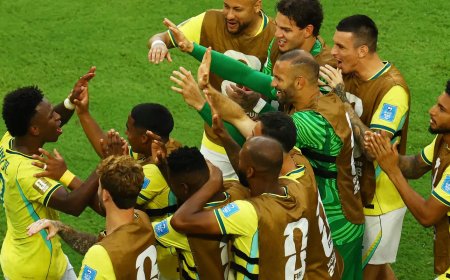 Vini Jr. brilha e Brasil se classifica em 1º com 3x0 sobre a Escócia