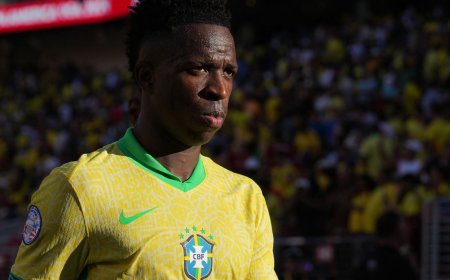 Com gol em todos os jogos até agora, Vini Jr busca feito raro em Copas